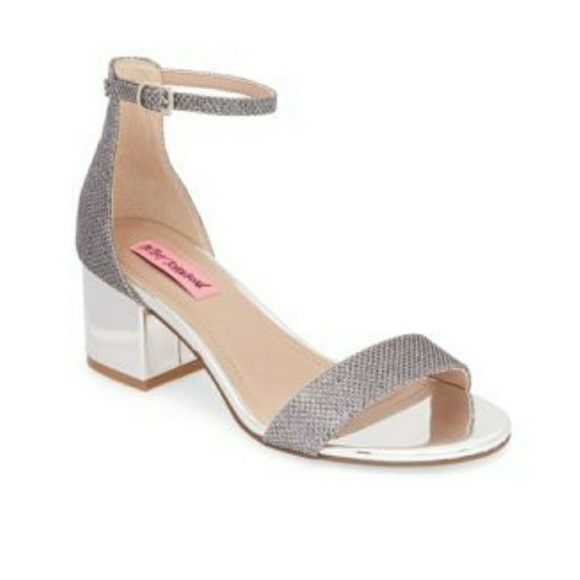 Betsey Johnson Shoes - NWOB Betsey Johnson Ice Open Toe Heel size 6.5